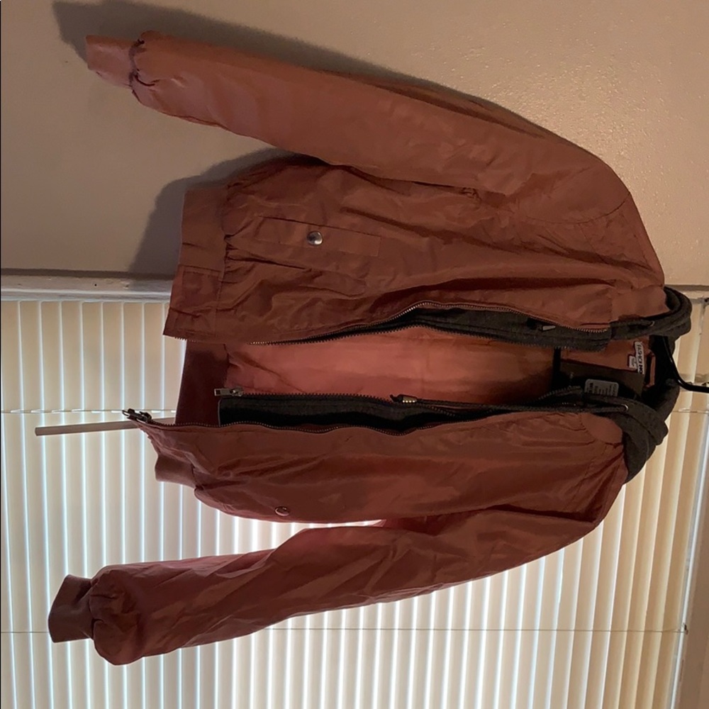Fashion Nova Tamara Hooded Bomber
